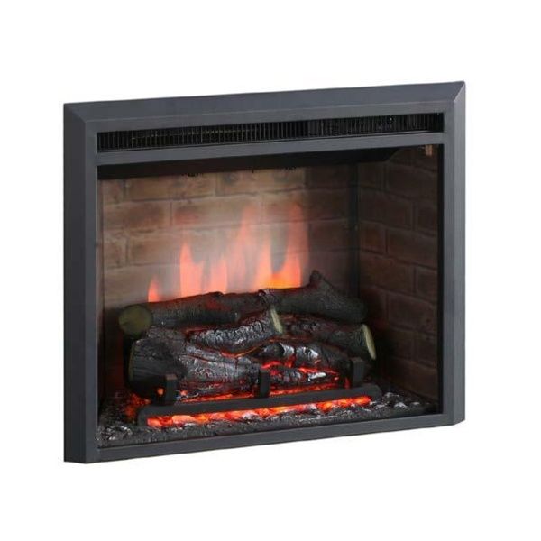 Caminetto Elettrico Balderia Calida 23" con Effetto Fiamma 3D e Crepitio del Fuoco